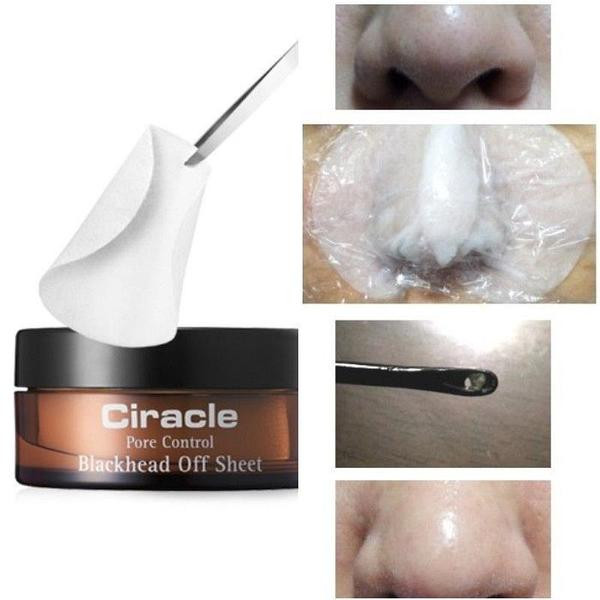 Серветки для видалення чорних цяток - Ciracle Pore Control Blackhead Off Sheet