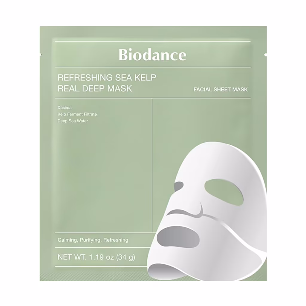 Biodance Refreshing Sea Kelp Real Deep Mask з морськими водоростями