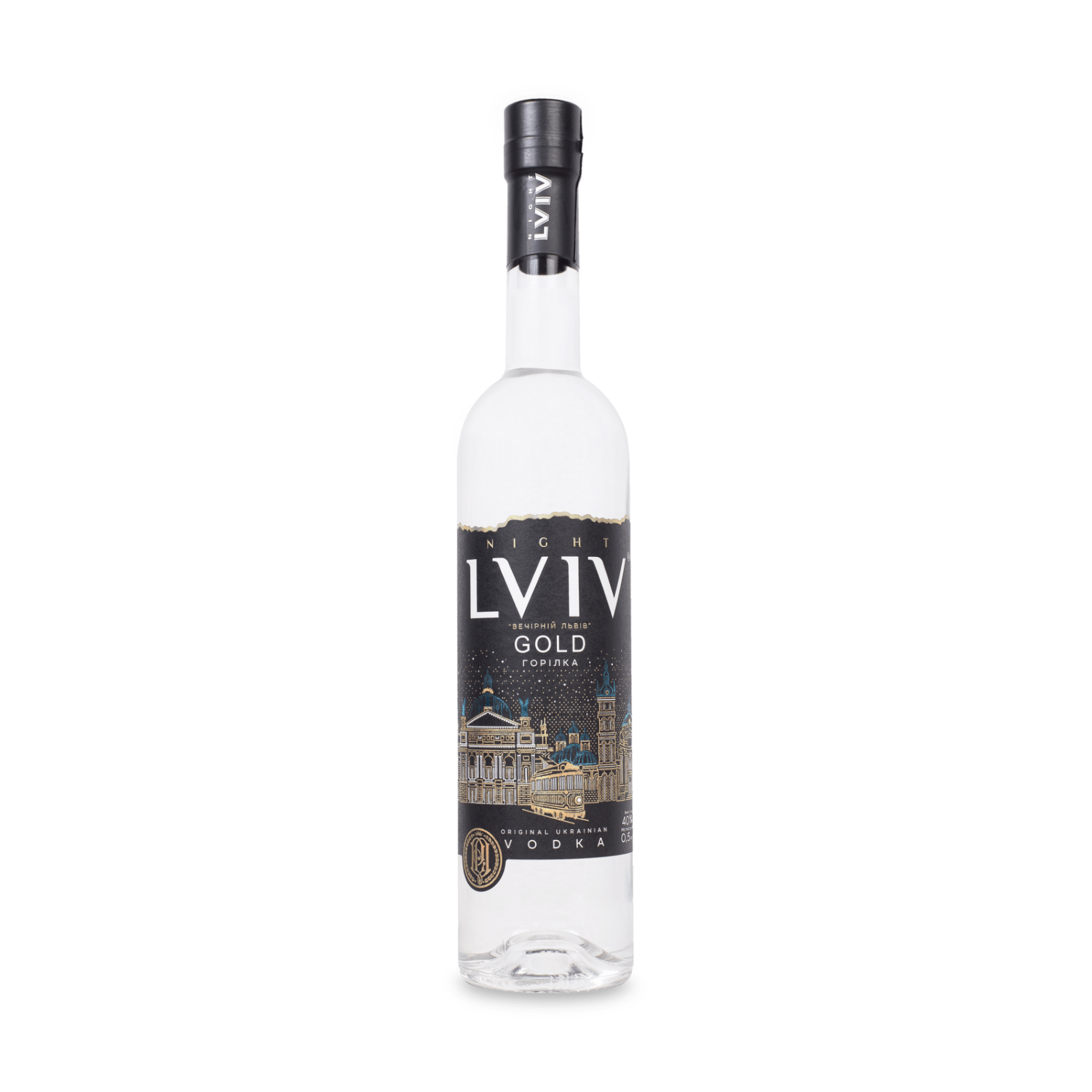 Vodka NIGHT LVIV GOLD 0,5 l.