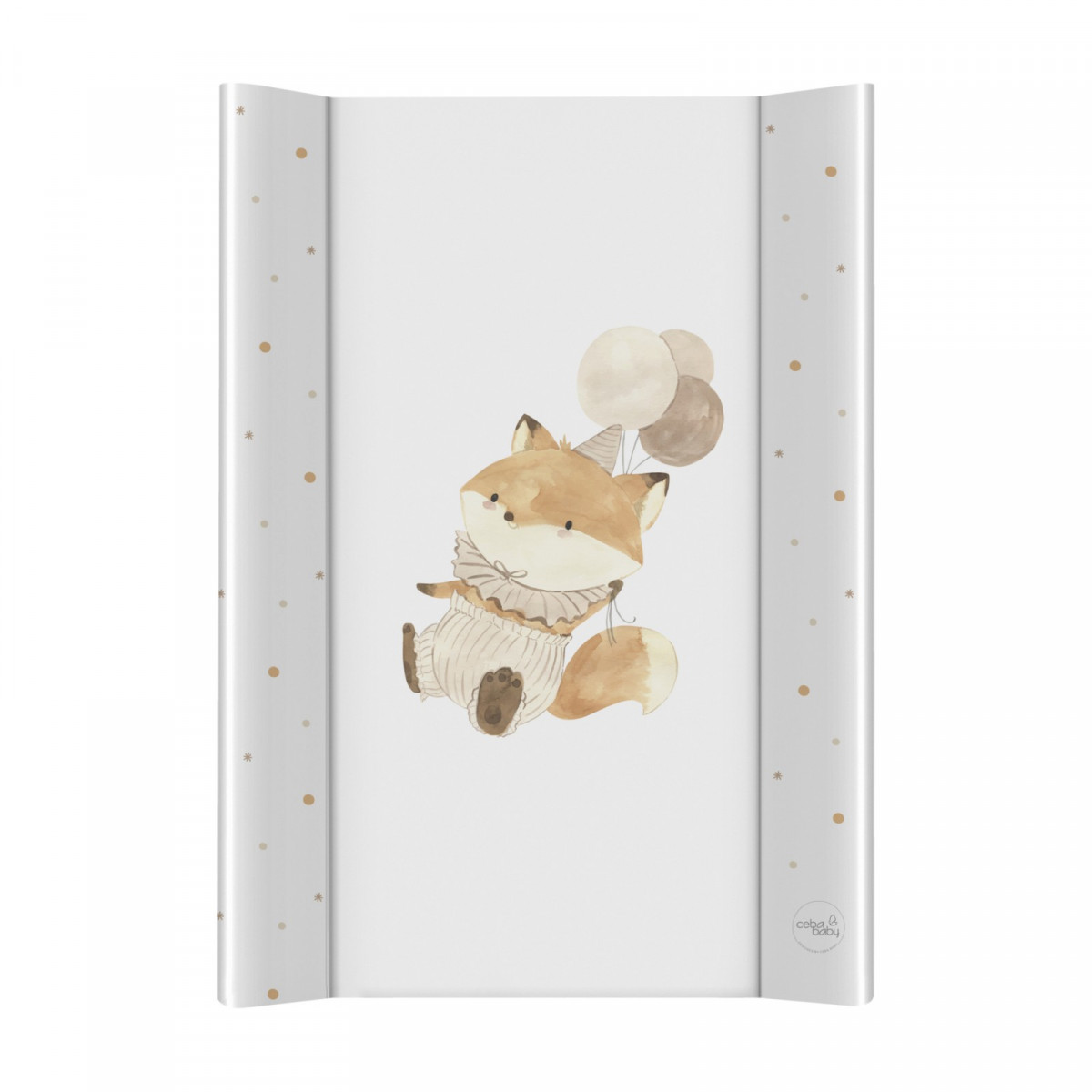 Повивальна дошка Cebababy 50x70 Ultra light Fox with Balloon