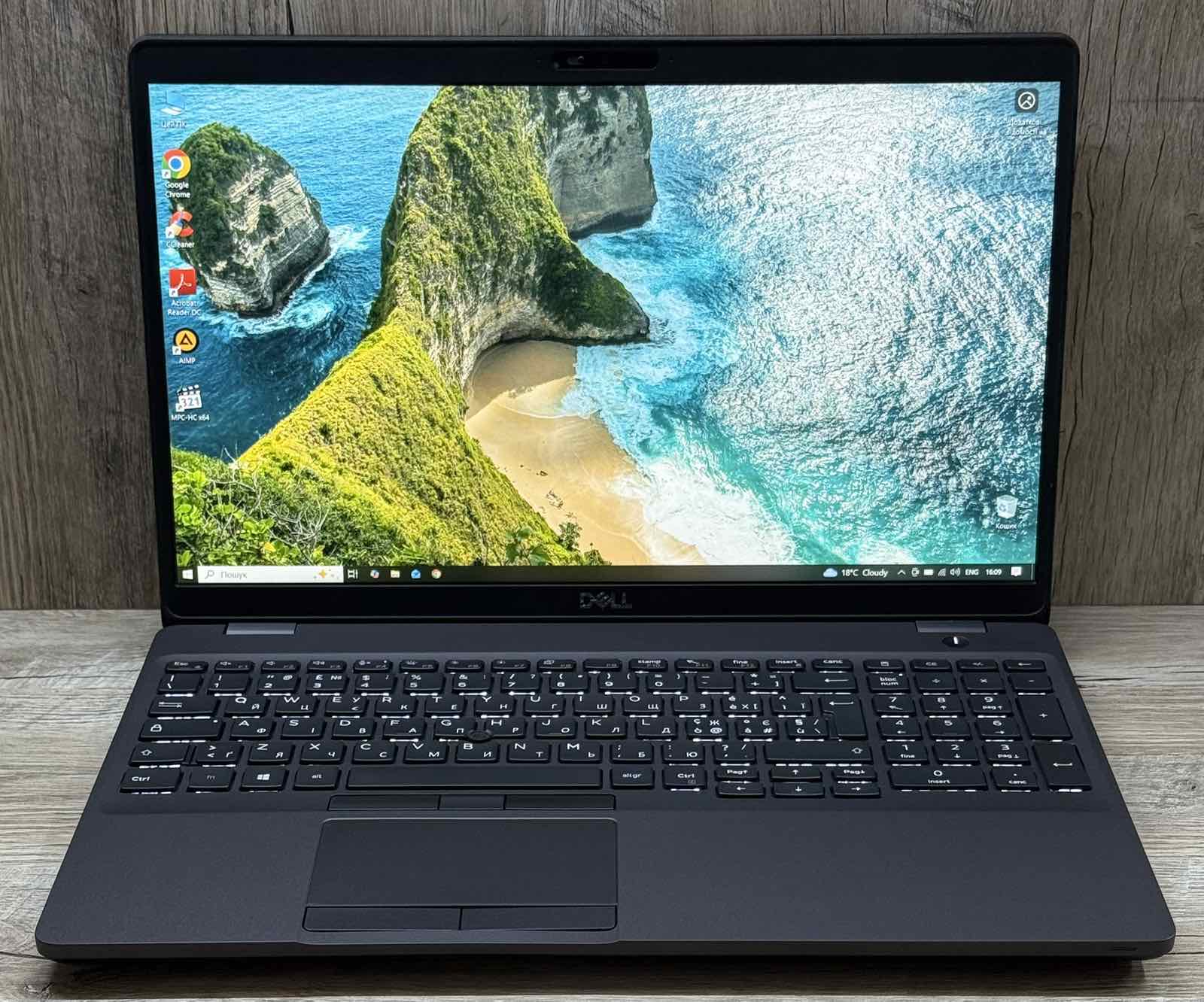 Ноутбук Dell Latitude 5501 - i7-9850H/16Gb/256Gb/W15" FHD IPS/W11 Pro/Клас А