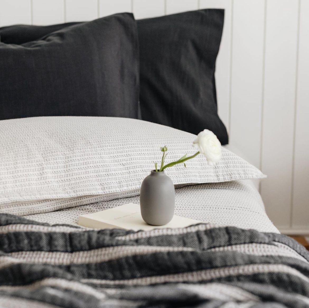 Комплект постільної білизни Alegro Lappartement 200х220 Сірий