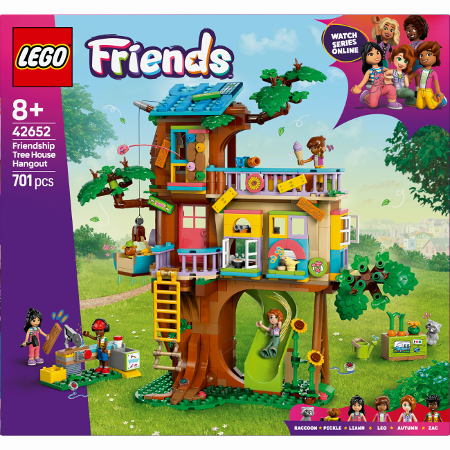 Конструктор LEGO Friends Тусовка у будиночку дружби на дереві (42652)