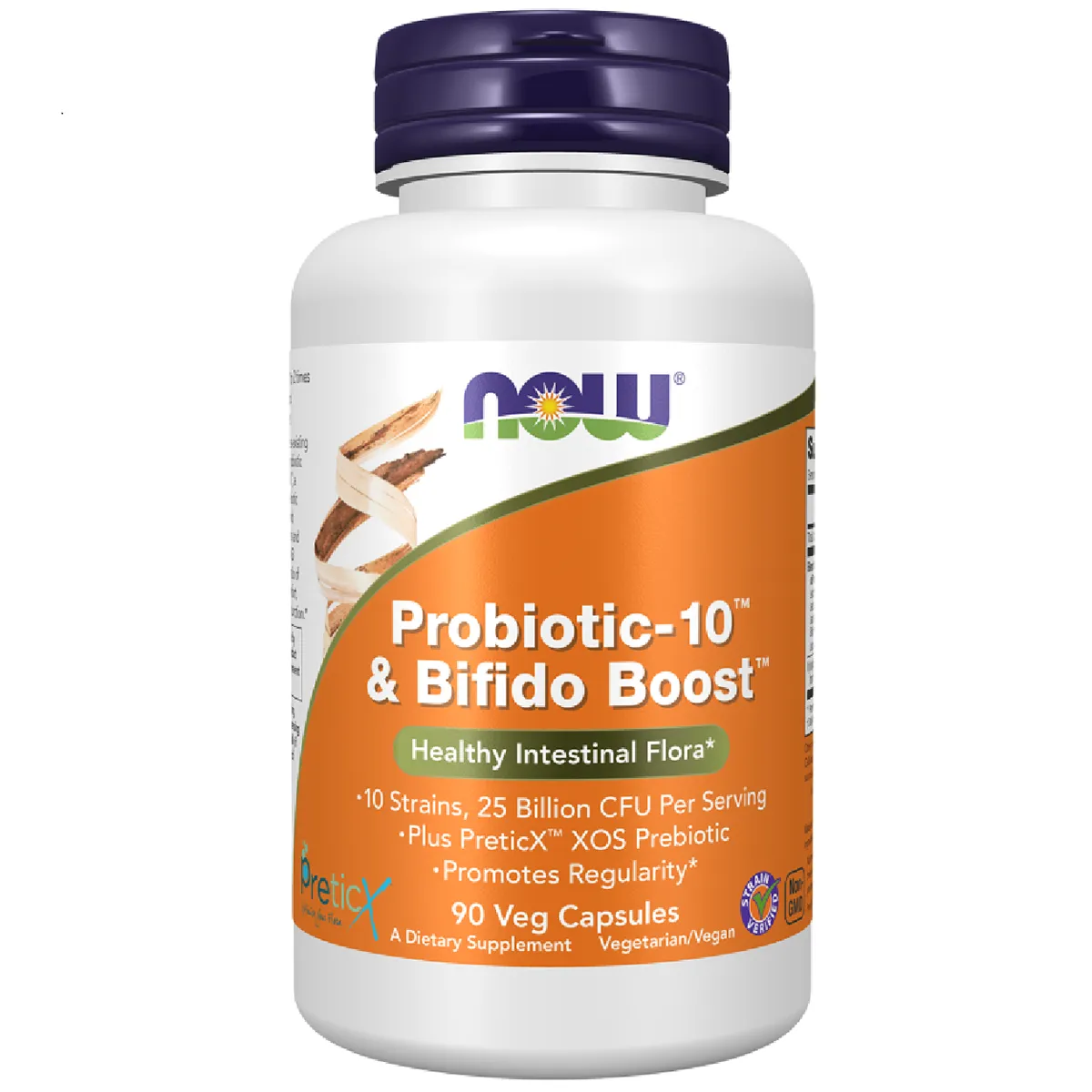 Now Foods Probiotic-10 & Bifido Boost – 90 капсул