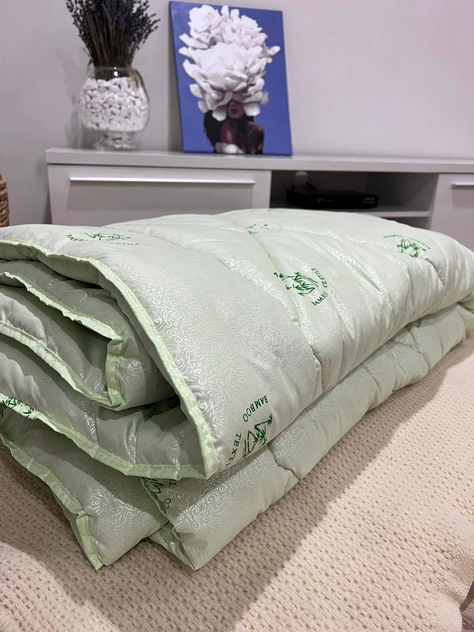 Ковдра бамбукова зимова щільність 450 г/м2 