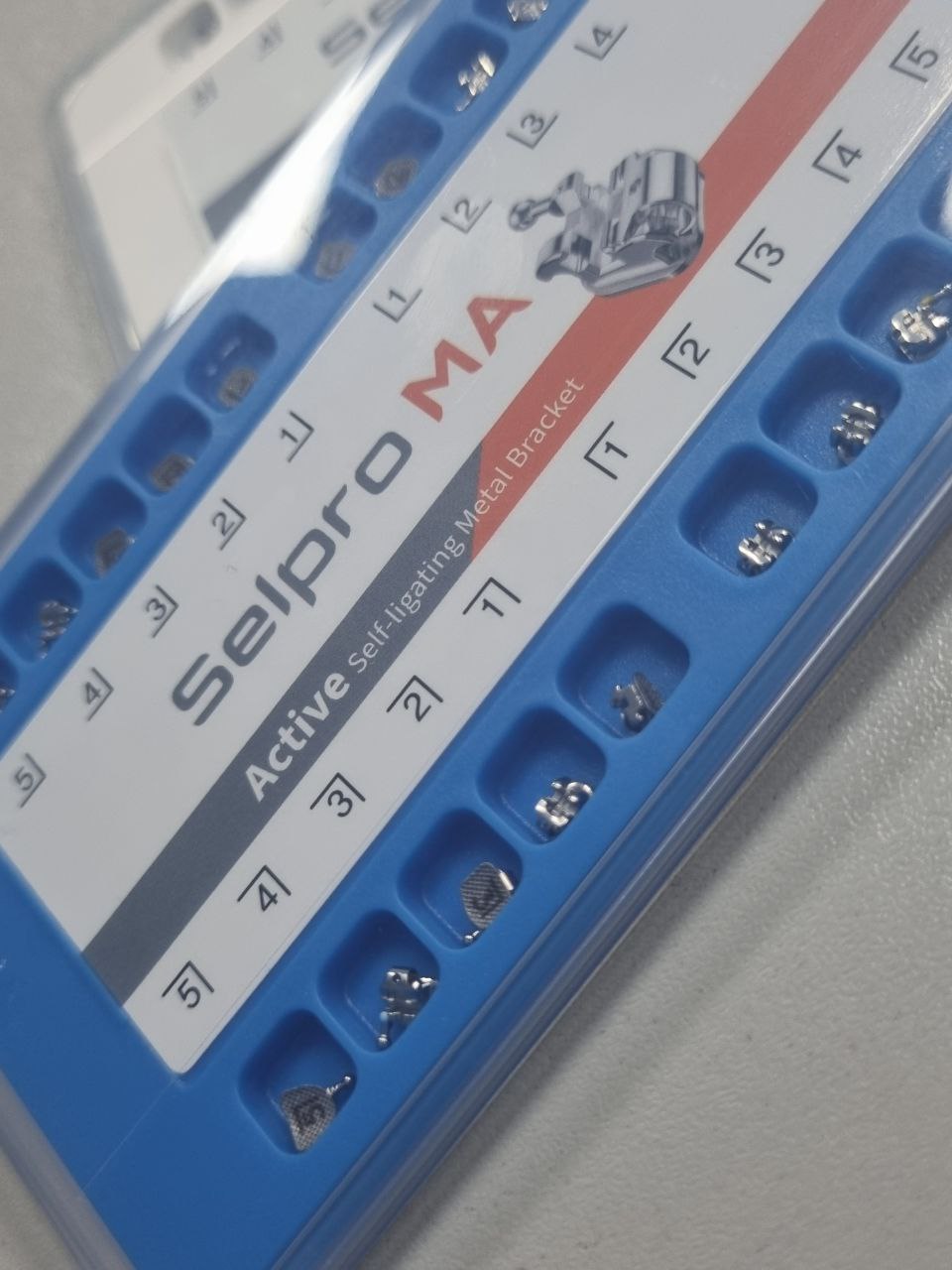 Брекети металеві Selpro MA (активні) Roth 022 гачок 3,4,5 WBT