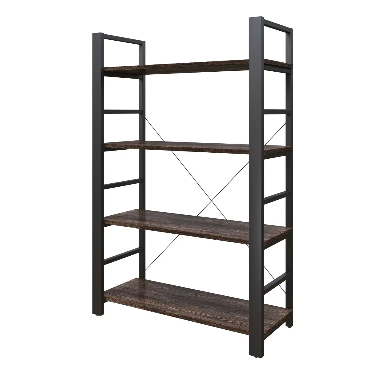 Стелаж металевий 4 полиці М 3A, стелаж з полицями 820/348/1265 мм., стелаж Лофт