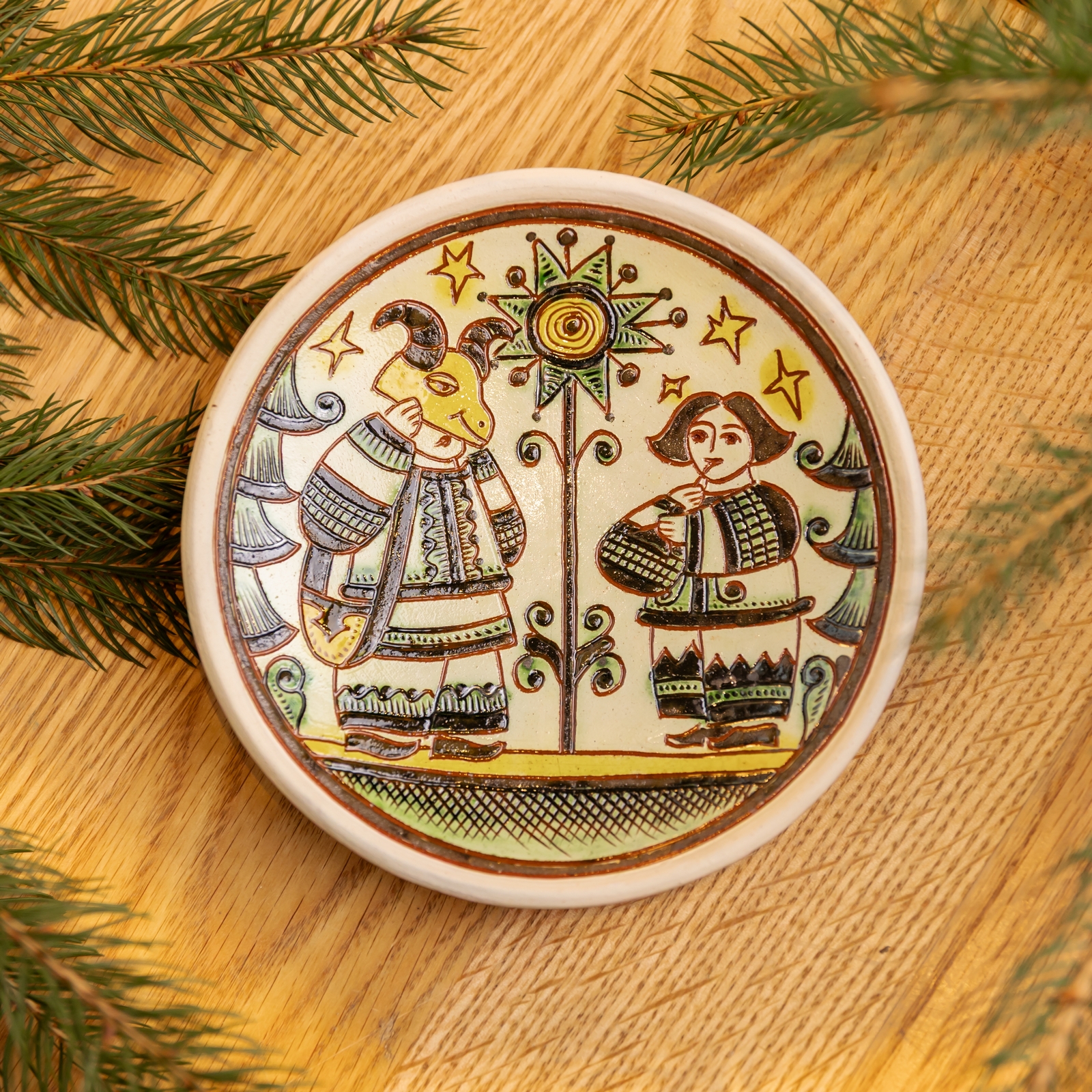 Тарілочка на стіну 