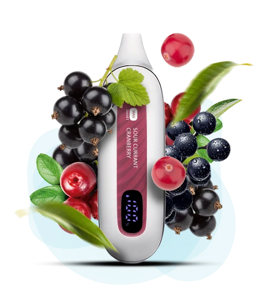 FLONQ MAX SMART 12000 Sour Currant Cranberry (Кисла Смородина та Журавлина)