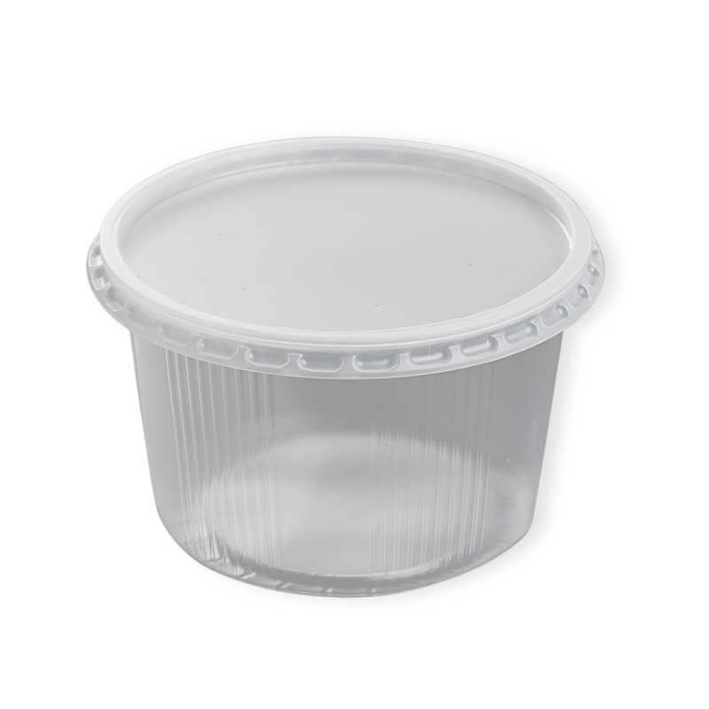 Упаковка універсальна прозора з коришкою 4135 РР, 350 мл, 2000 шт