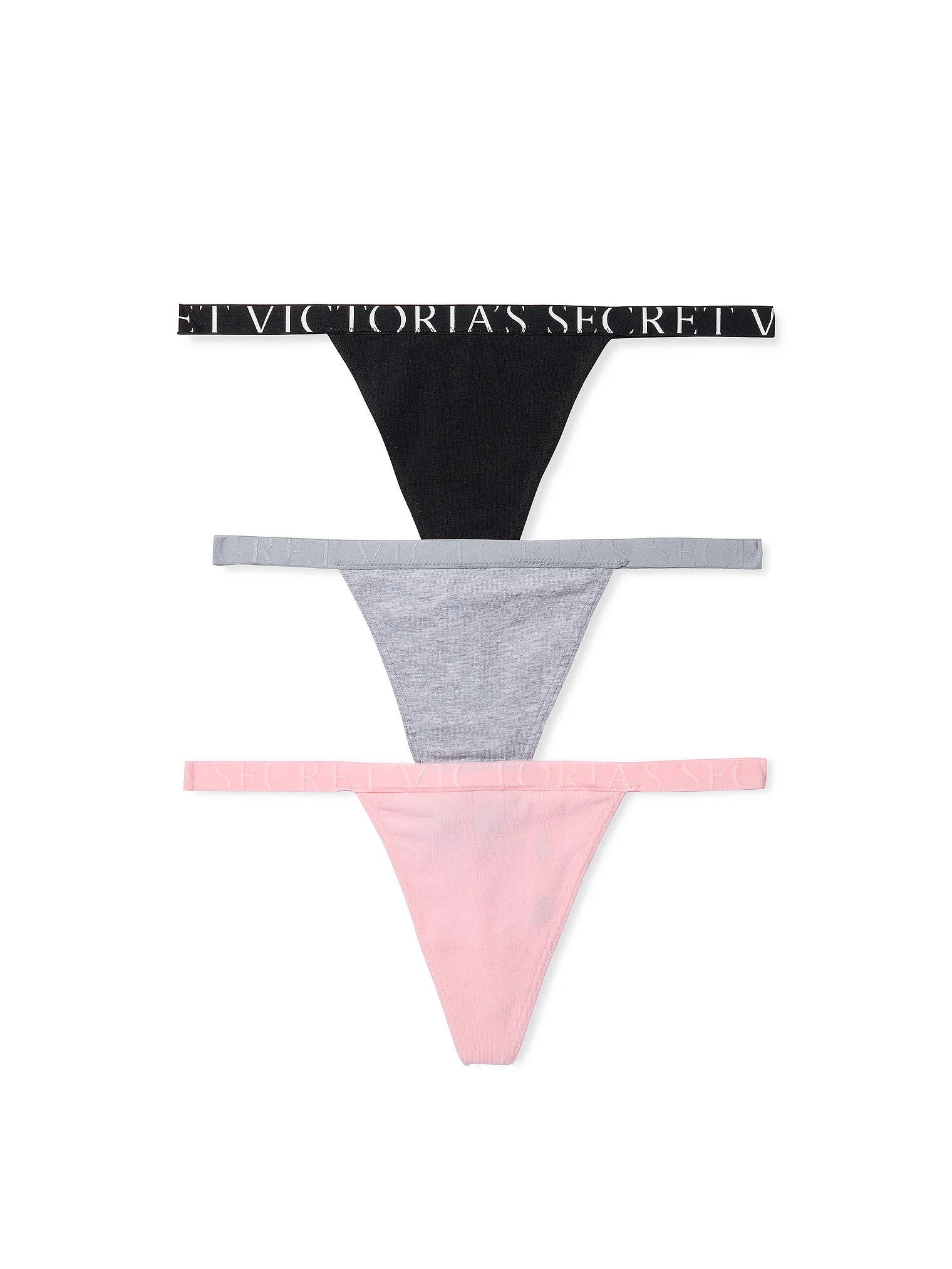 Набір трусиків 3-Pack Exploded Logo Stretch Cotton V-String Panties
