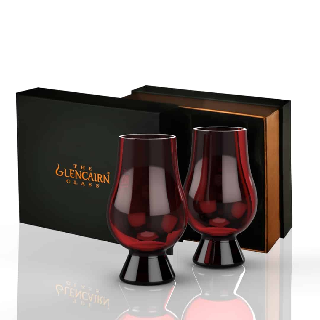 Набір келихів Glencairn Glass Red у презентаційній коробці, 2 келихи, червоні