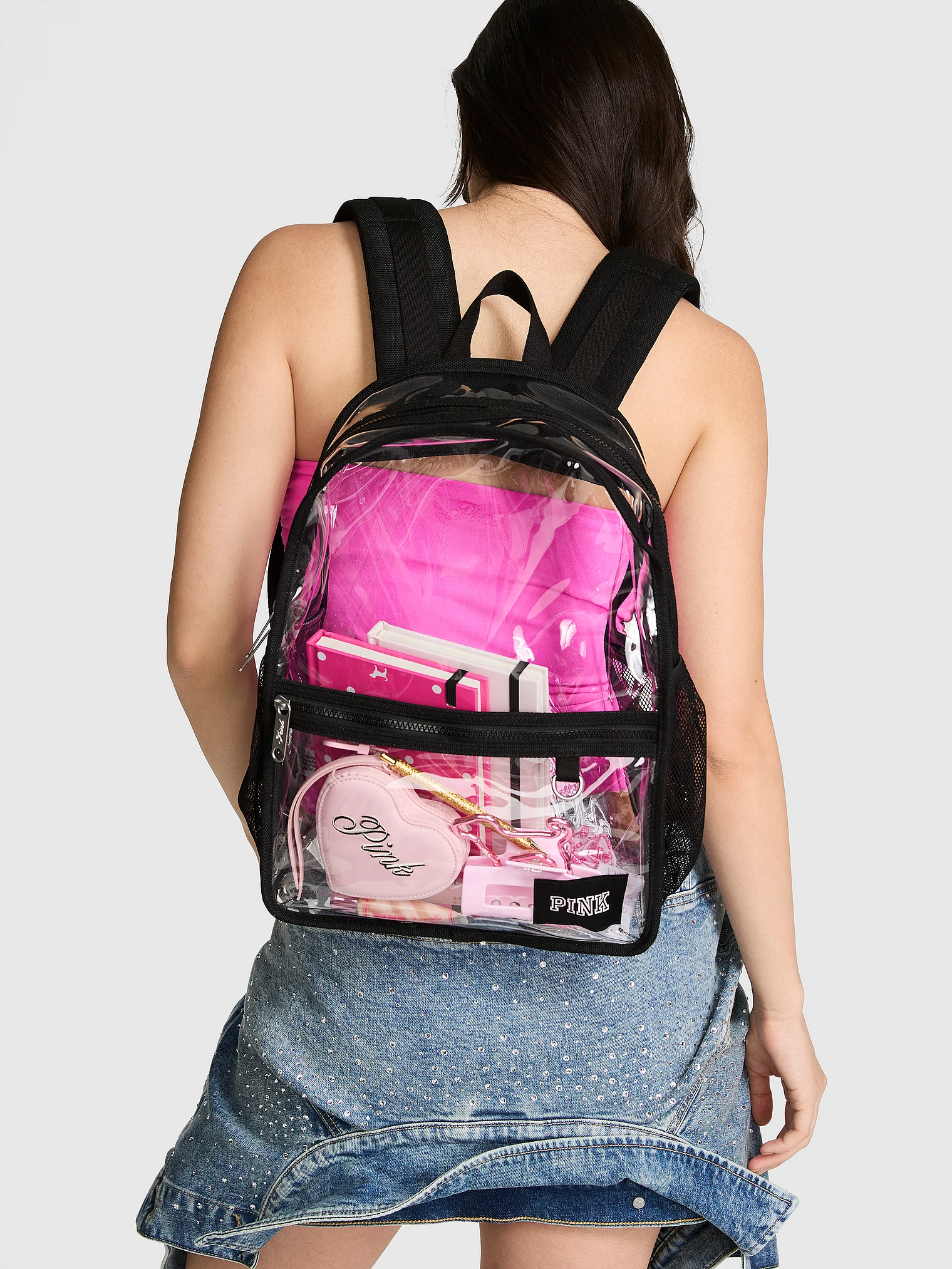 Стильний рюкзак CLEAR BACKPACK 18 LITERS Black
