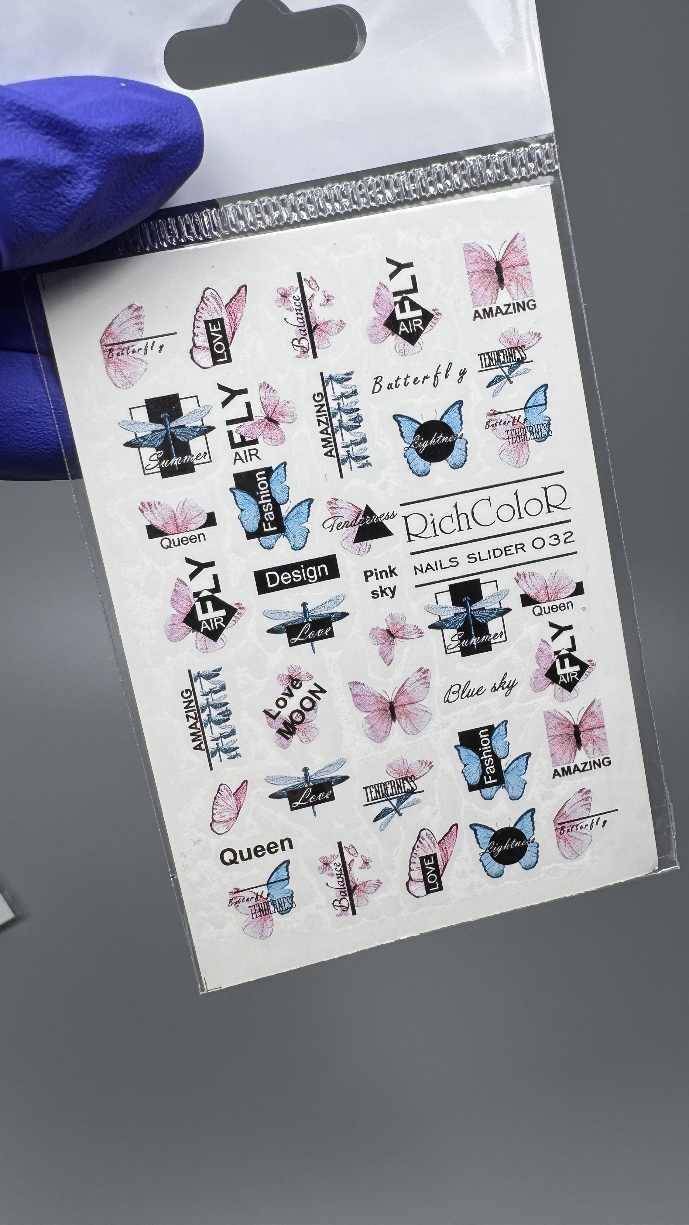 Слайдер дизайн Rich Color nails slider 032