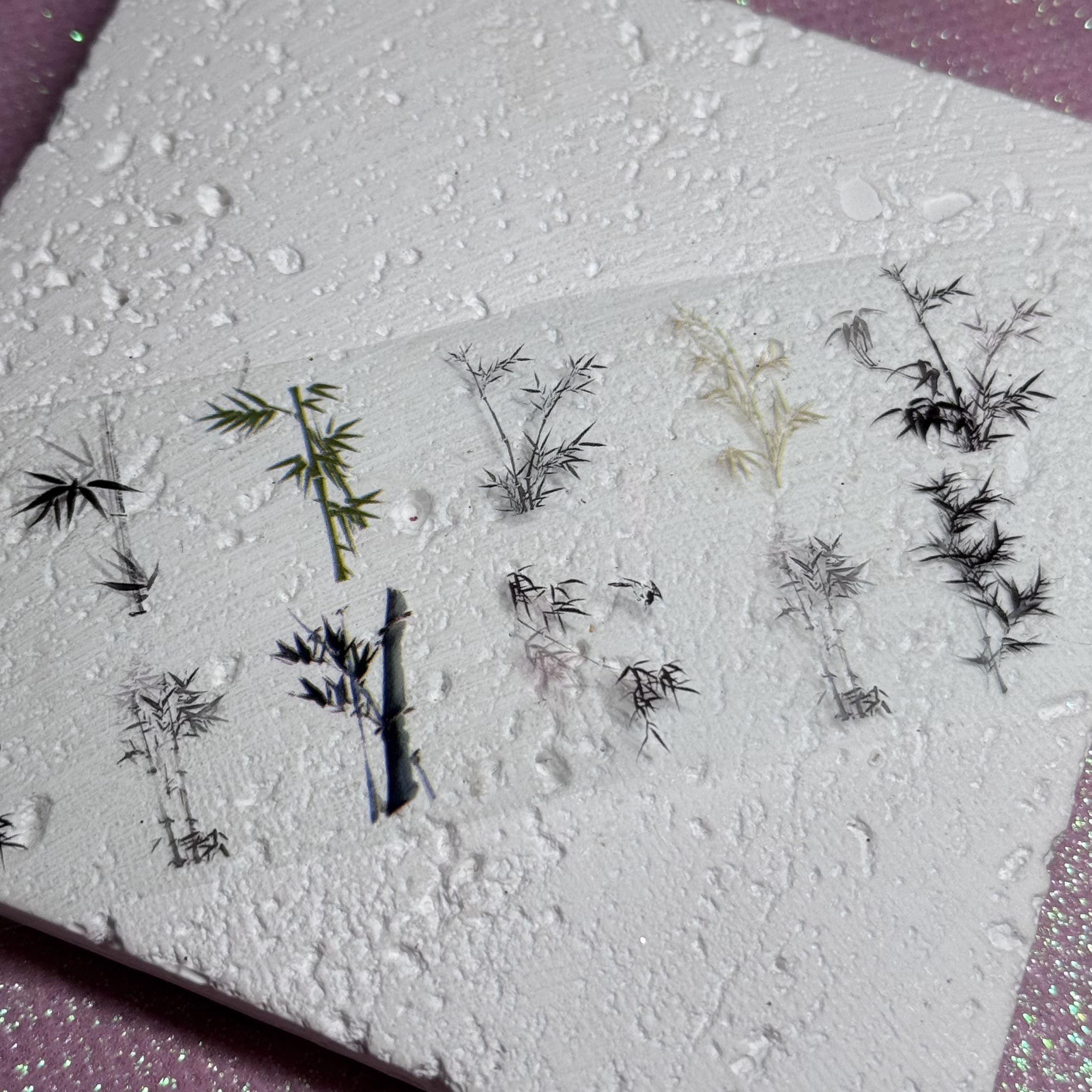 Фольга для нігтів "Бамбук" №9