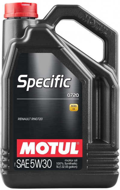 Моторна олива 5W30 Motul Specific 0720, 5л.