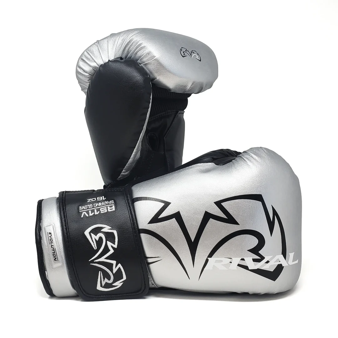 Боксерські рукавички RIVAL RS11V EVOLUTION SPARRING GLOVES Silver