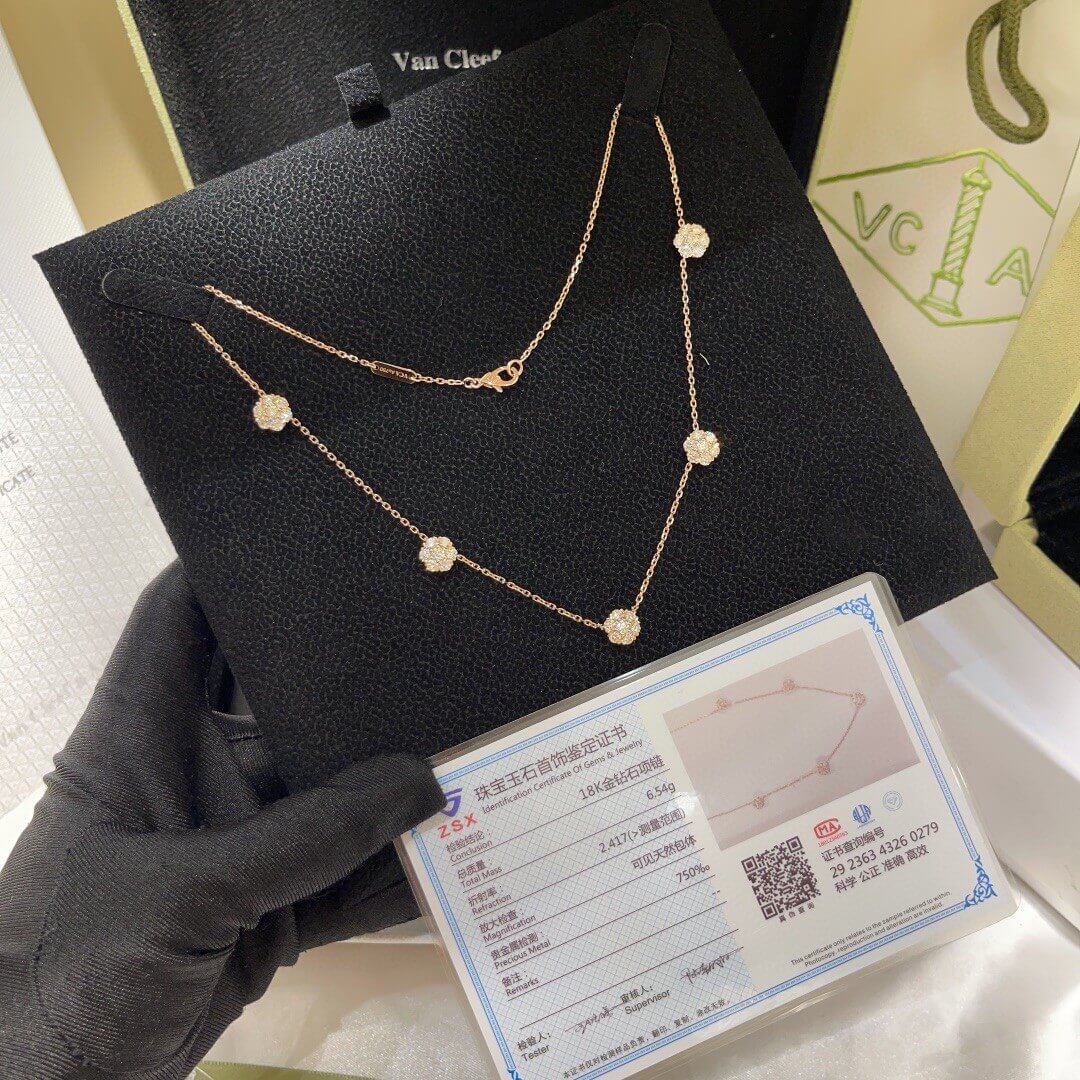 Van Cleef&Arpels намисто золоте