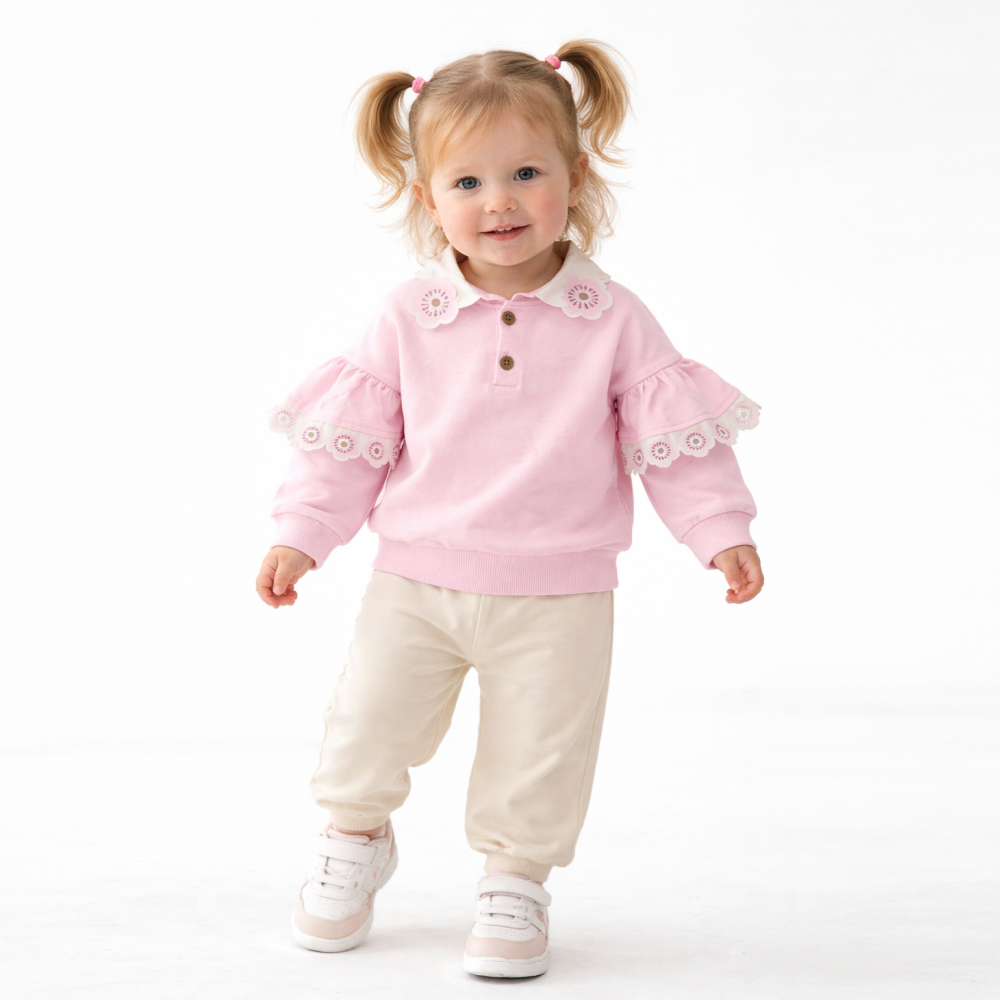 Костюм для дівчинки Bebinni kids 9701 рожевий