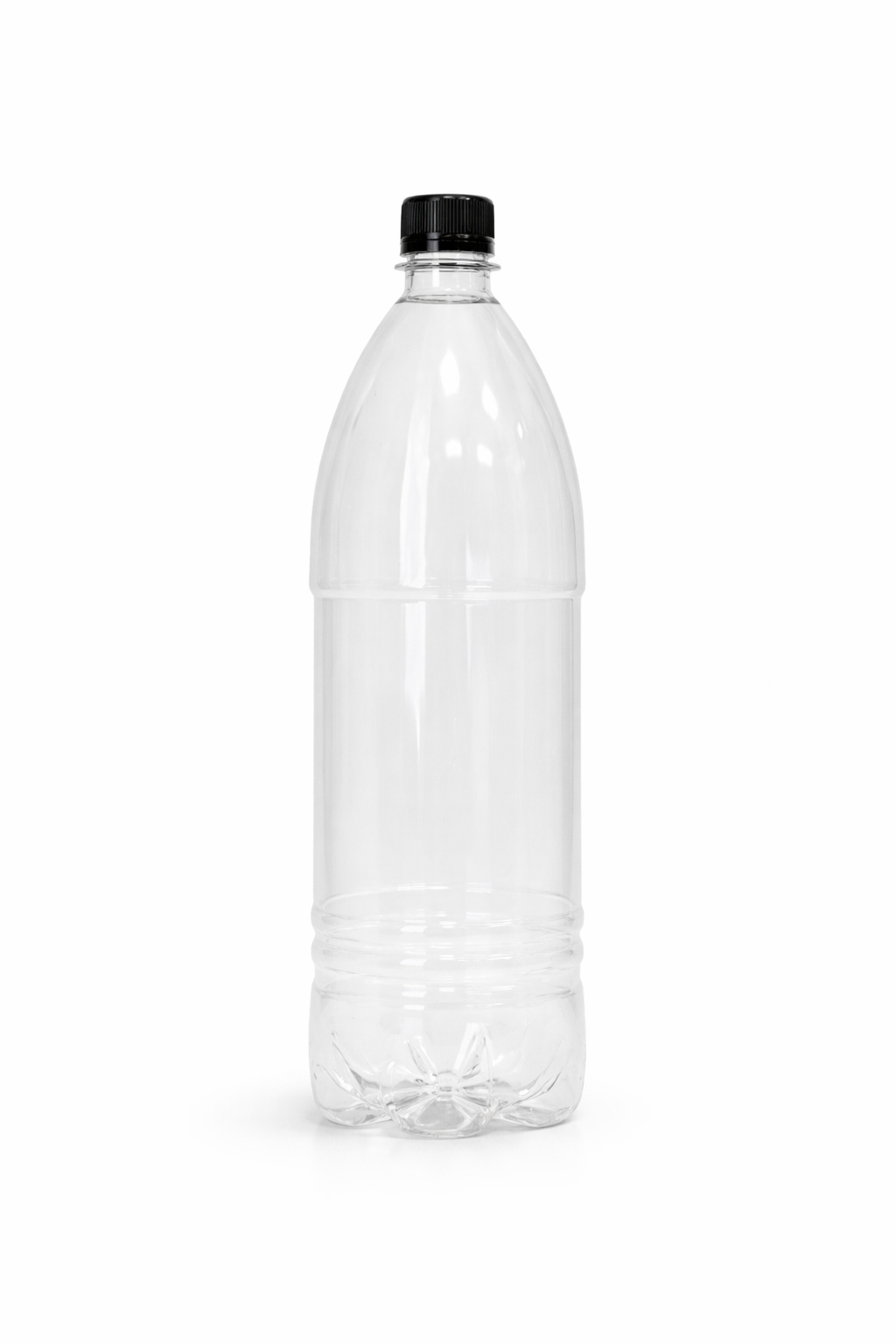 Пляшка без кришки прозора 1 л горло 28мм, упаковка 100 шт, 018600010