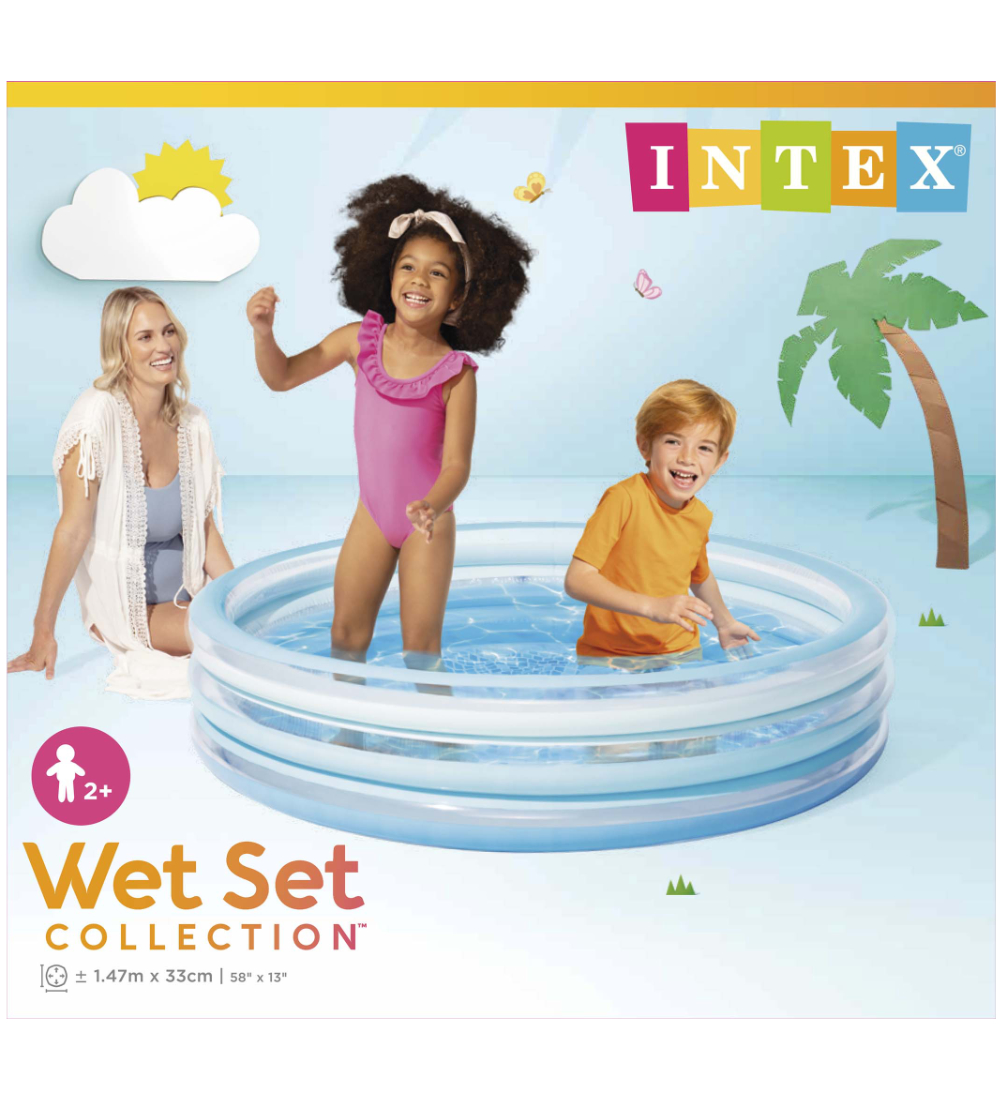 Басейн дитячий Intex 58467, "Мозаїка" 147*33 см