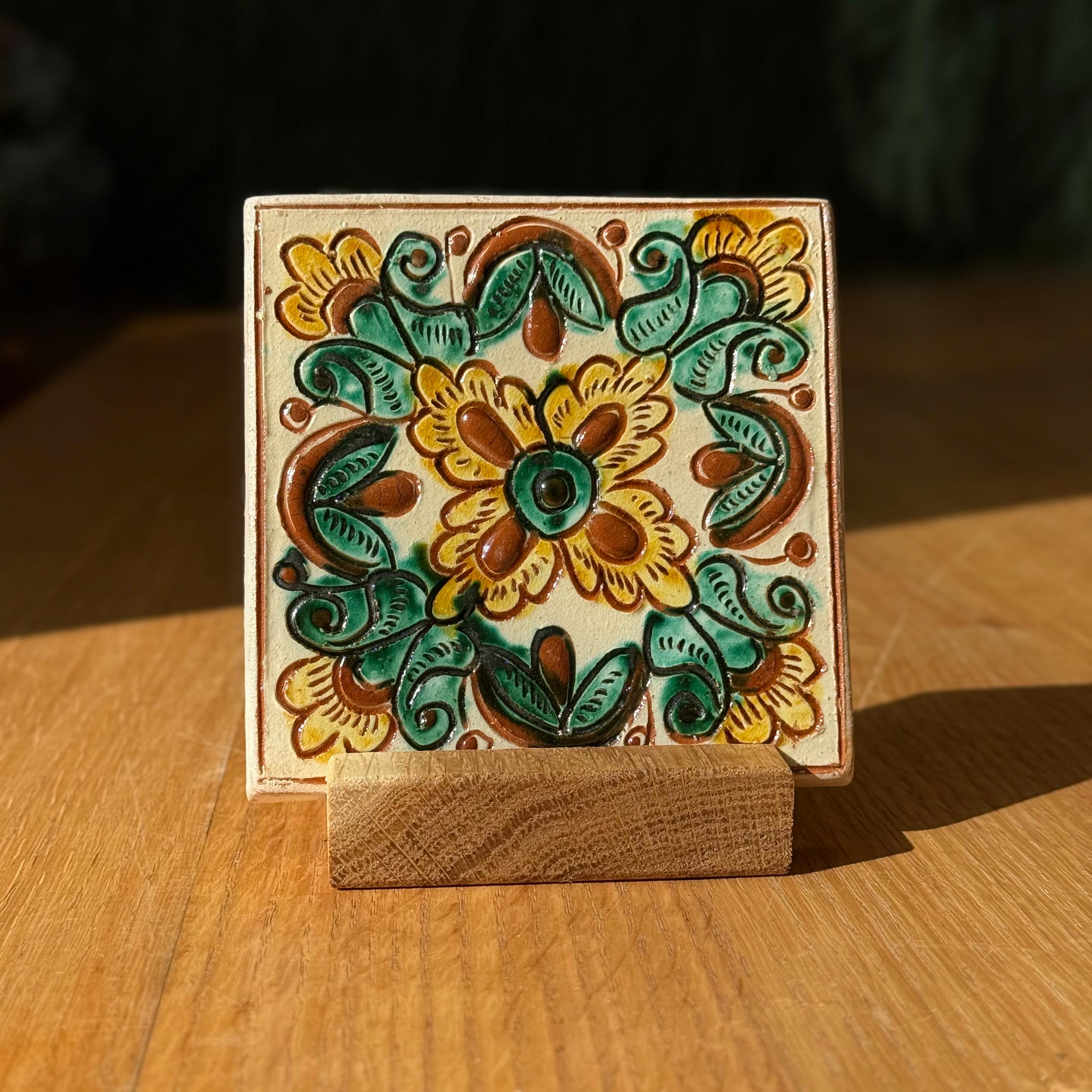 Плиточка для декору каміну, 10*10 см