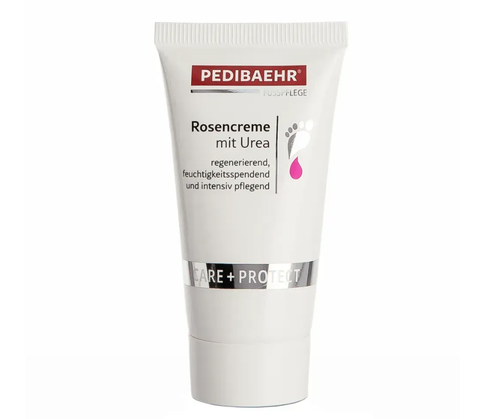 Крем для ніг з трояндою та сечовиною Rose cream Mit Urea, PediBaehr, 30 мл