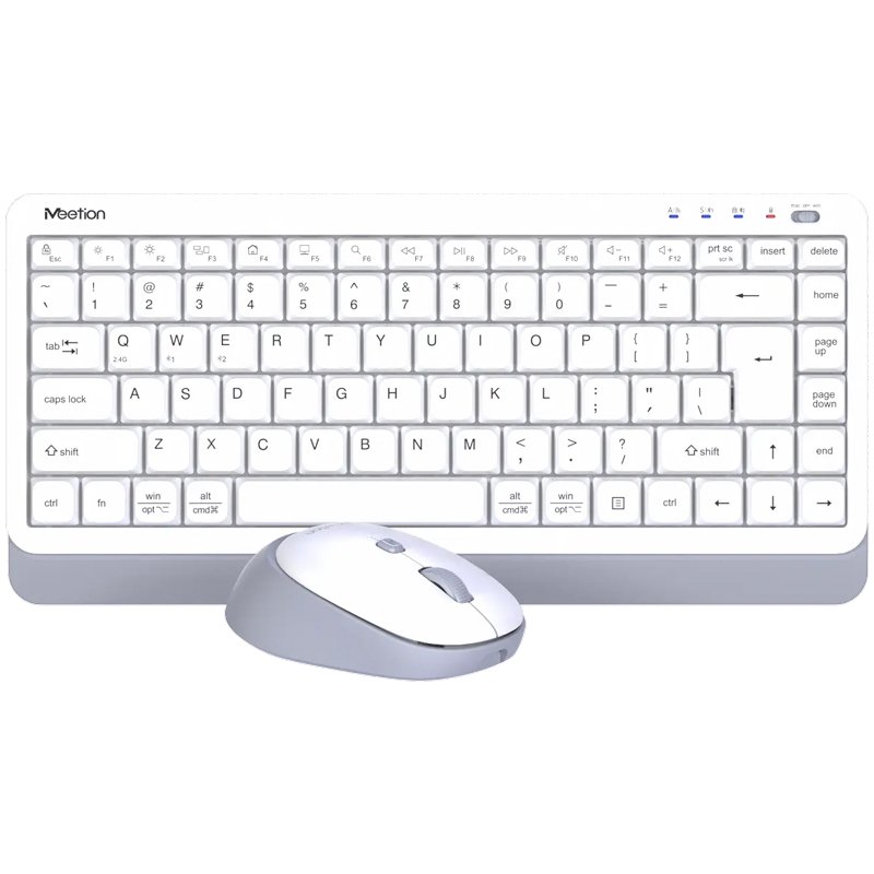 Комплект Meetion Mini5000 (бездротові клавіатура + миша) Black