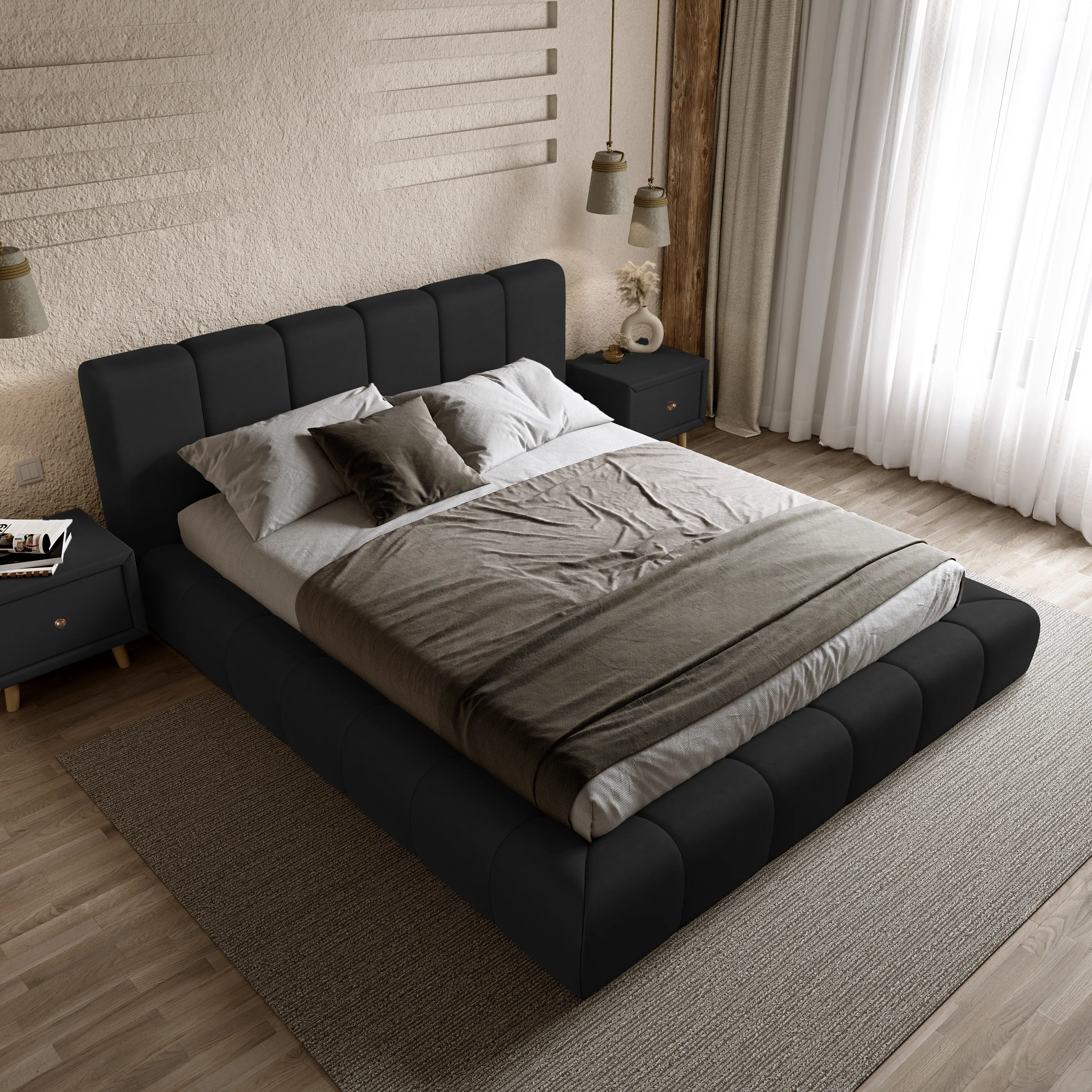 Двоспальне ліжко "Podium"