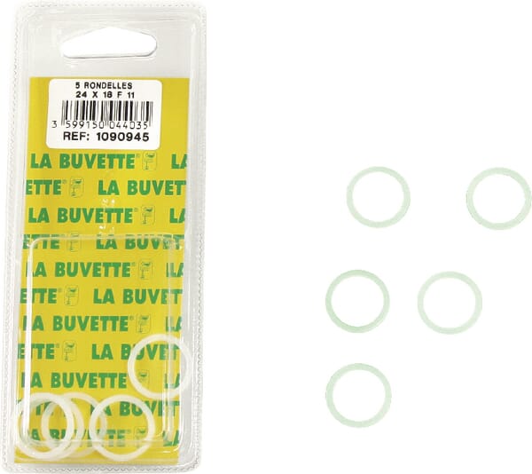 Шайба 24×18 мм для поїлки LA BUVETTE F11, 5 шт