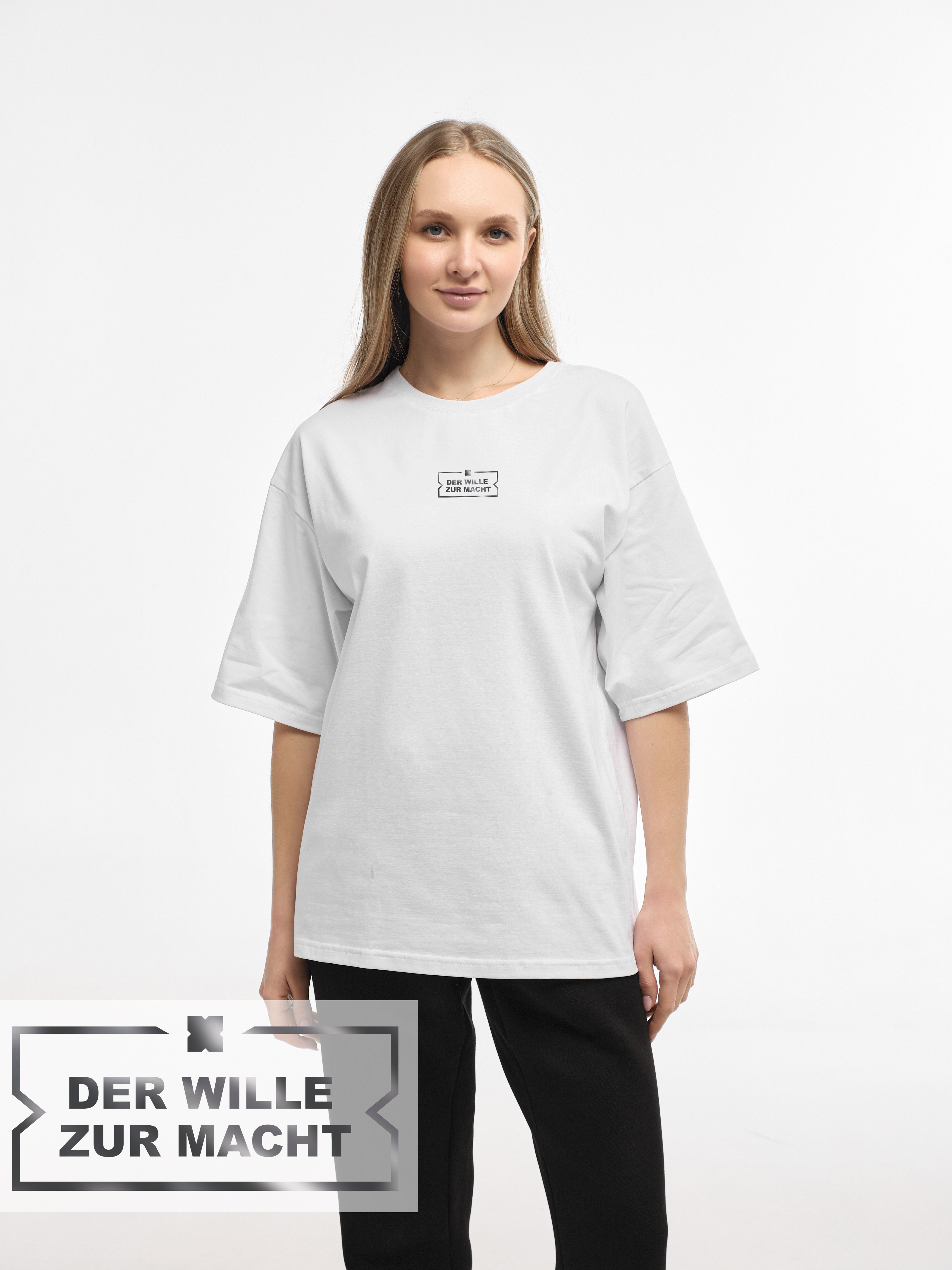T-SHIRT "DER WILLE ZUR MACHT" | WHITE EMOTION | XT1