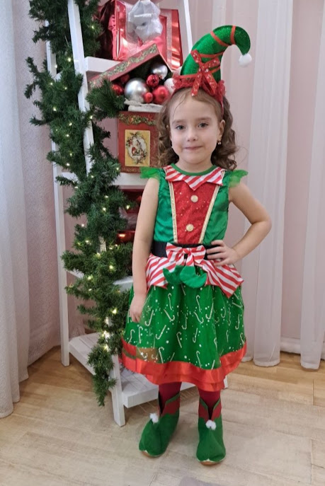 костюм гномик\ельфик дівчинка 3
