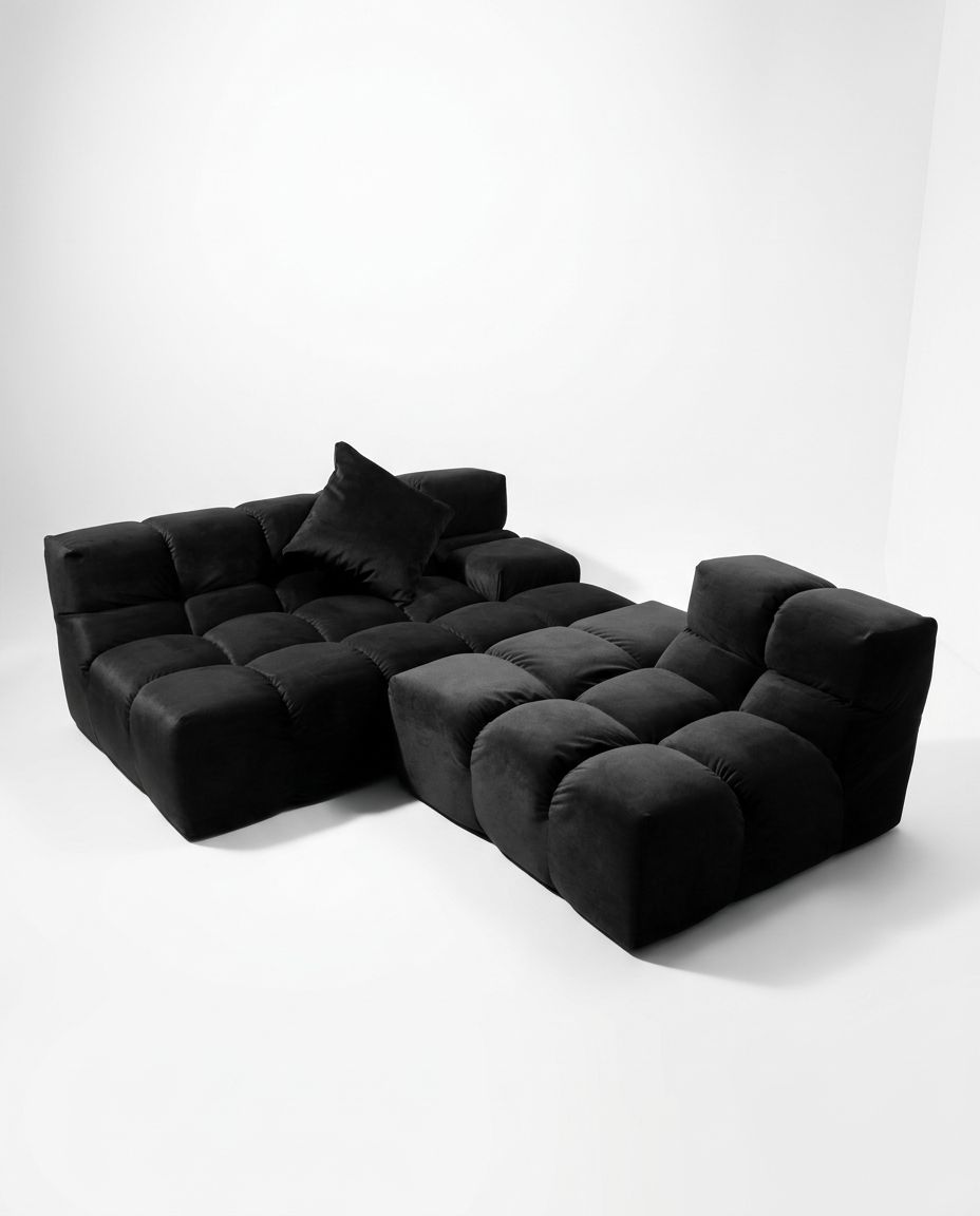 Tufty Lounge Black 280*110