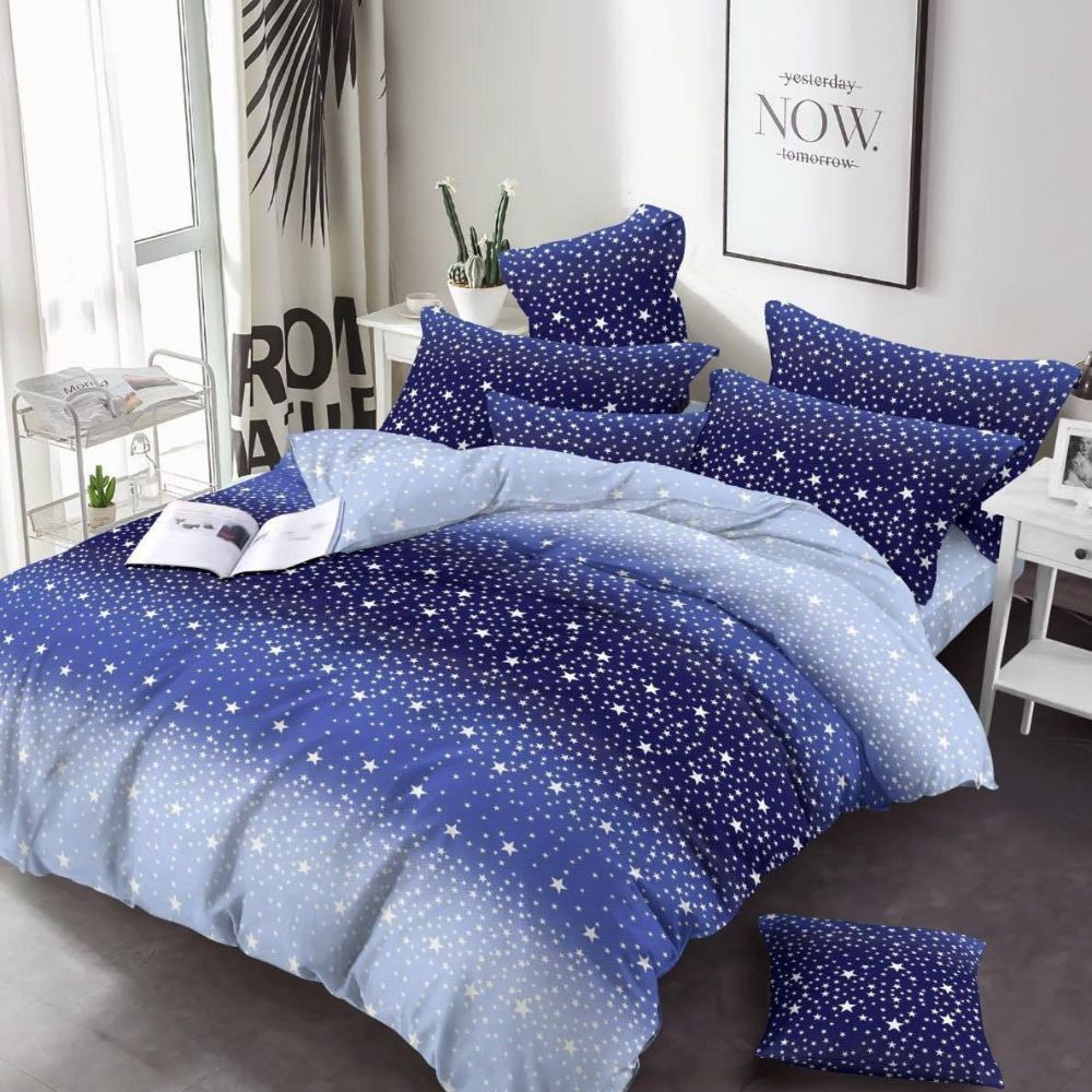Комплект постільної білизни - Зоряна розсип(синя)
