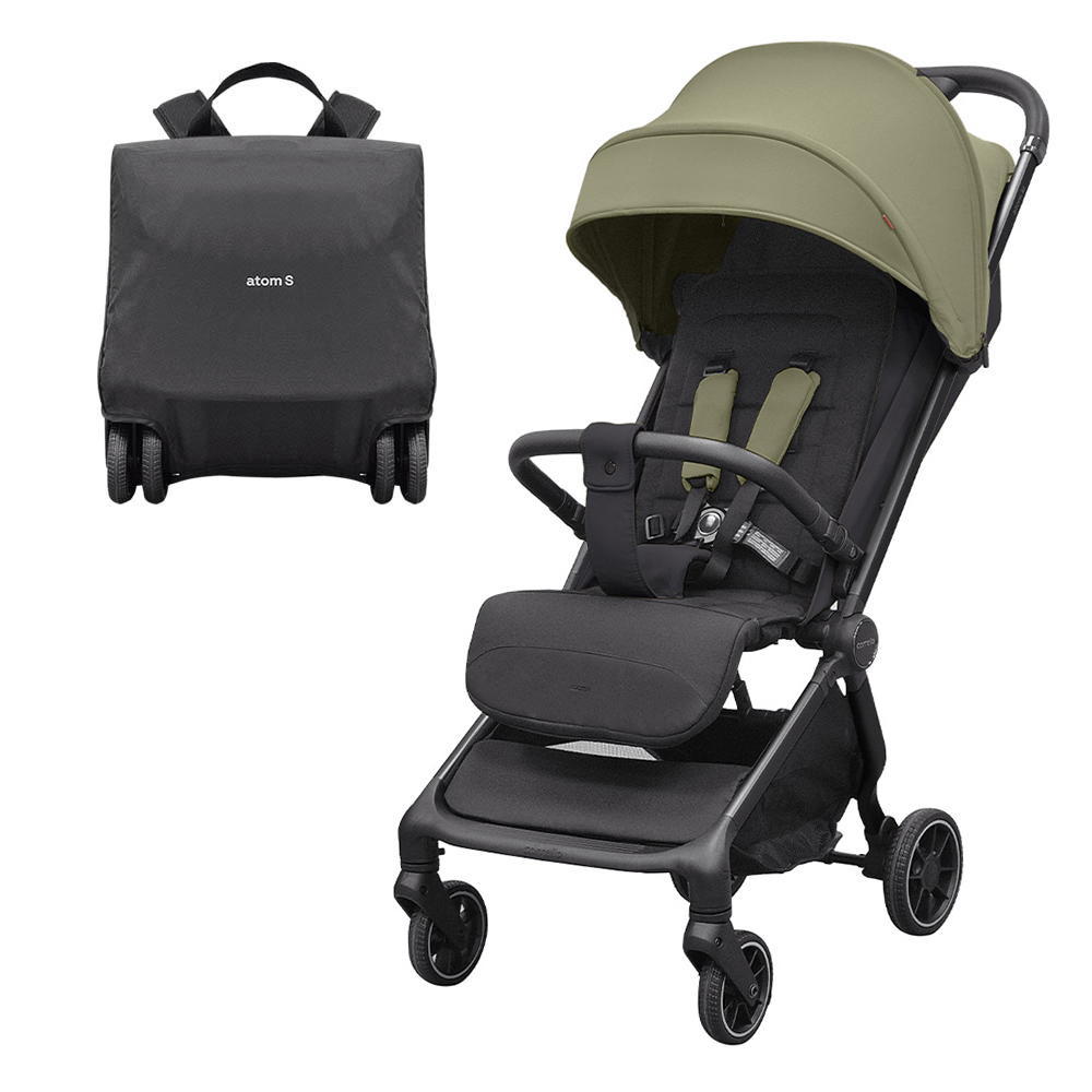 Візок прогулянковий CARRELLO Atom S CRL-5526 Antique Green