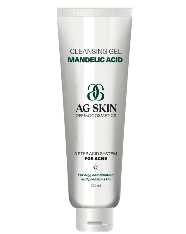 AG SKIN MANDELIC ACID Сleansing Gel, 230 ml - Гель для очищення з мигдальною кислотою