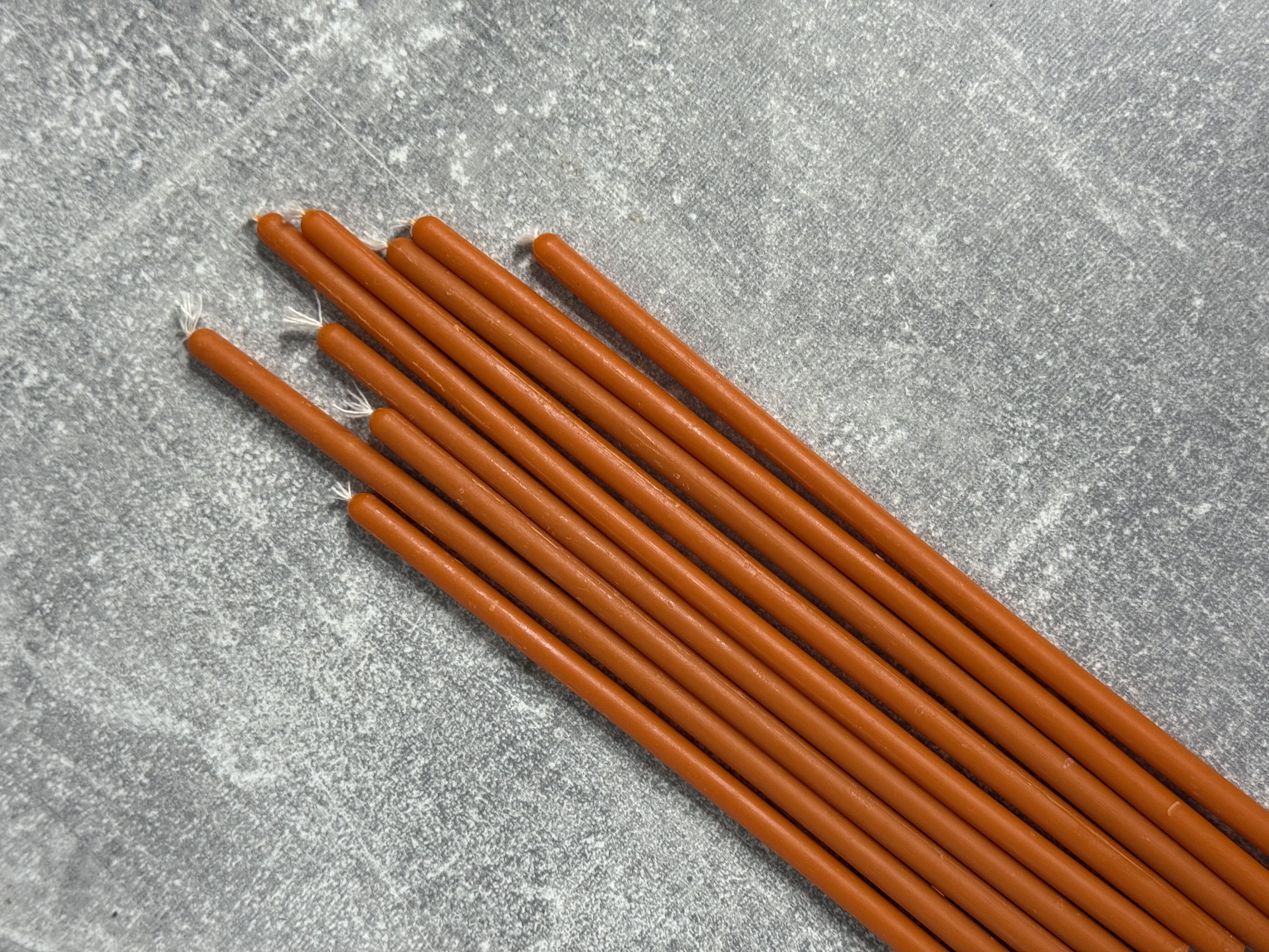 Воскові свічки (помаранчеві)