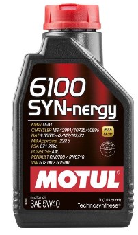 Моторна олива Motul 6100 SYN-NERGY 5W-40, 1л.