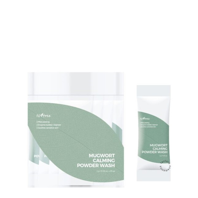 Пудра ензимна з екстрактом полину Isntree Mugwort Calming Powder Wash 1 ea