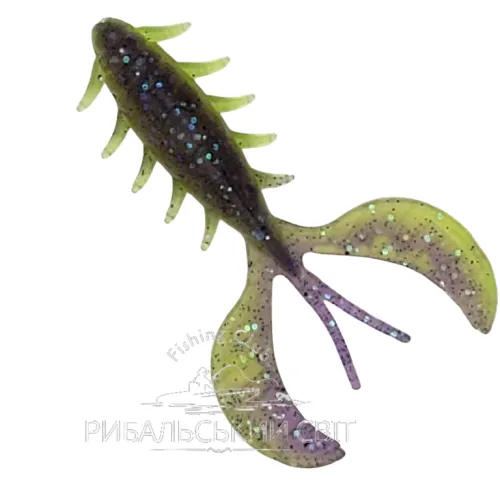 Їстівний силікон Chubby Craw 2.4" Acid Violet UV