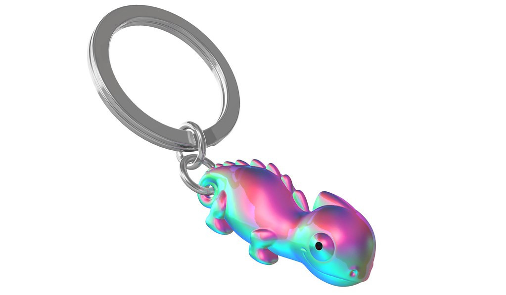 Брелок Metalmorphose Chameleon – стильний металевий аксесуар для ключів