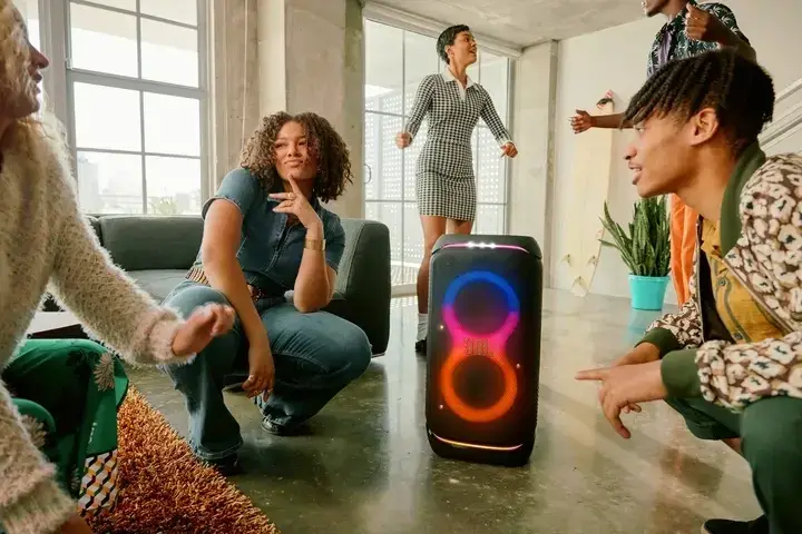 Портативна колонка JBL PartyBox Stage 320 240W RGB Black
