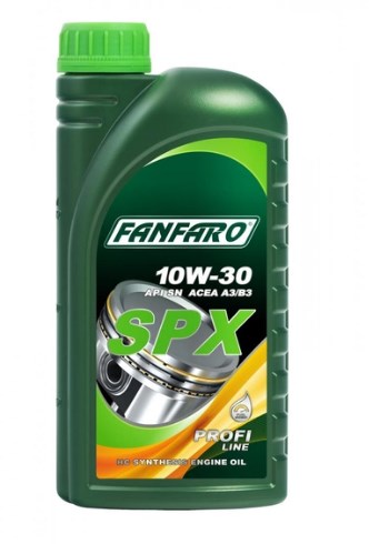 Моторна олива гідросинтетична Fanfaro 10W30 SPX  1л