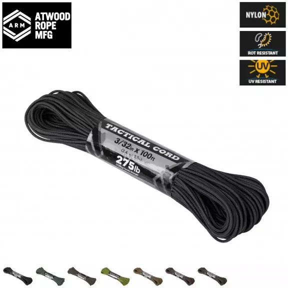 Тактичний шнур Atwood® 275 (100 футів) - оливково-сірий
