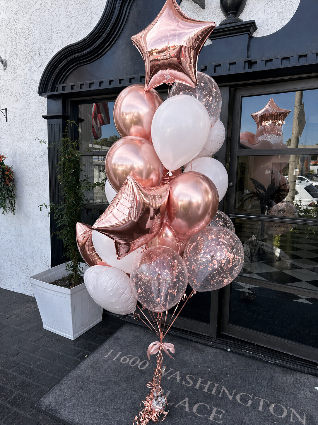 Elegant Helium Balloon Bouquet - 21 balloons