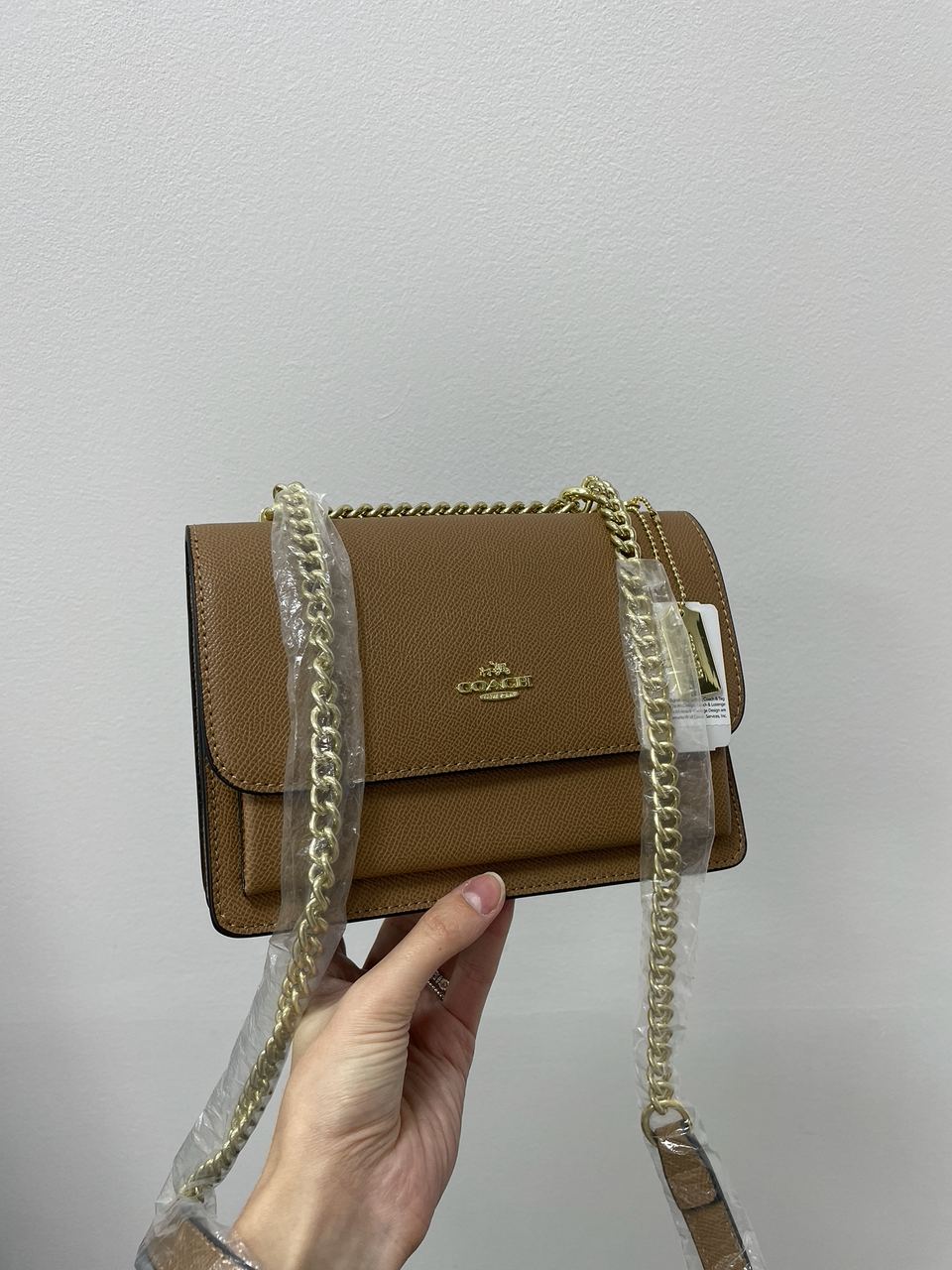 Coach Mini Klare Crossbody in Signature Canvas Total Beige