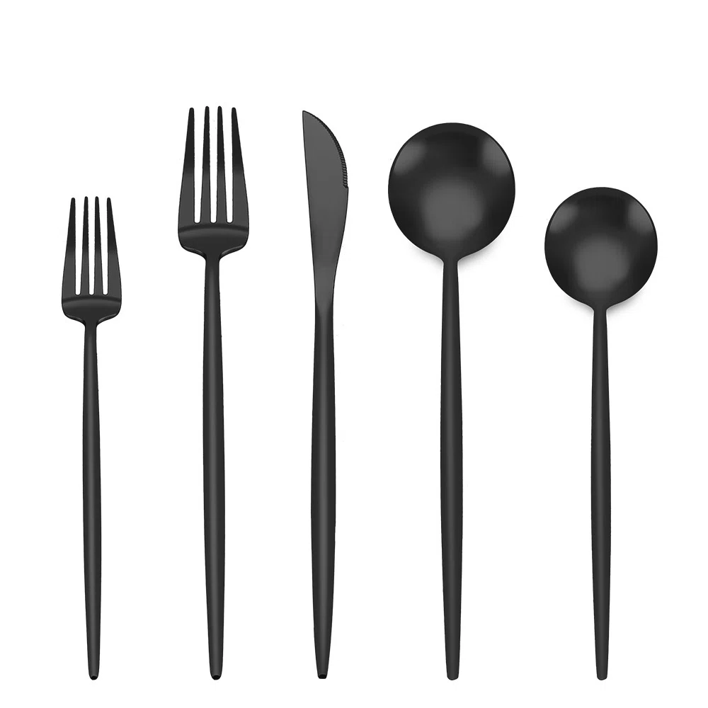 Black Flatware