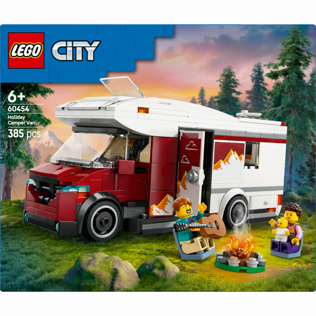 Конструктор LEGO City Пригодницький будинок на колесах для відпустки (60454)