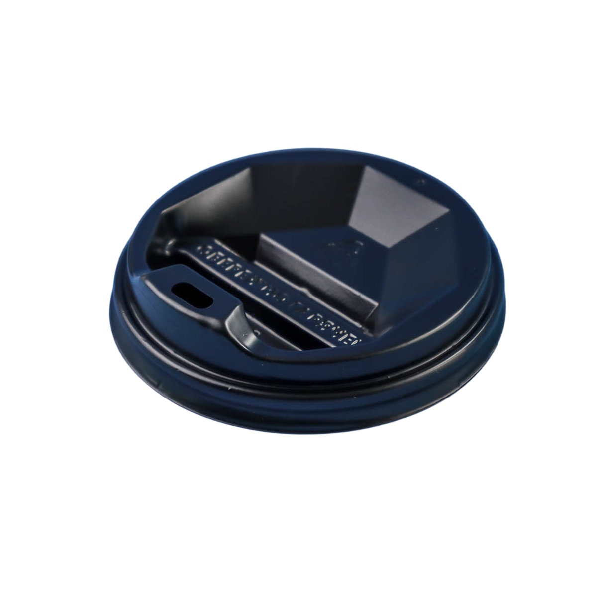 КВ-81 Кришка для паперових стаканів 320-350 мл, 50 шт, чорна