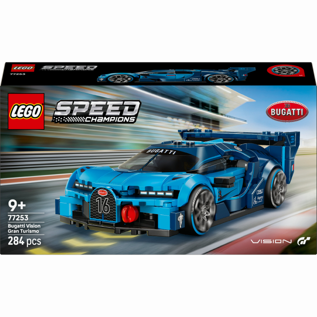 Конструктор LEGO Speed Champions Спортивний автомобіль Bugatti Vision Gran Turismo Hyper (77253)